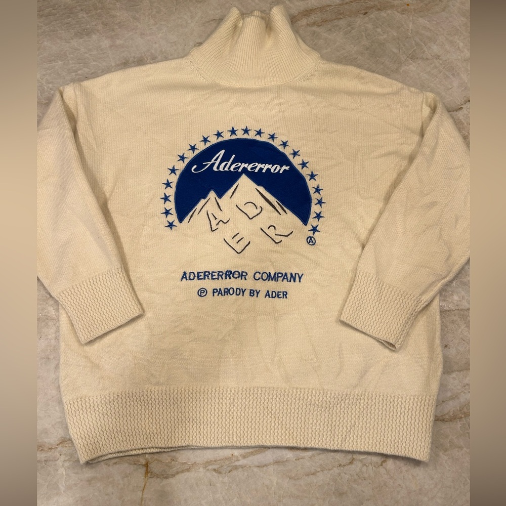 Adererror Korean Cult brand Knit turtleneck 
Overzised